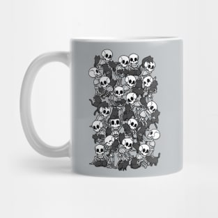 Cat Skull Party Mug